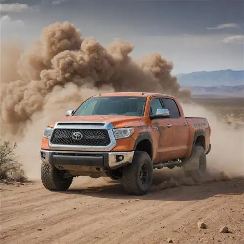 Toyota Tundra - Conquer Any Terrain with Upgraded Wheels and Tires